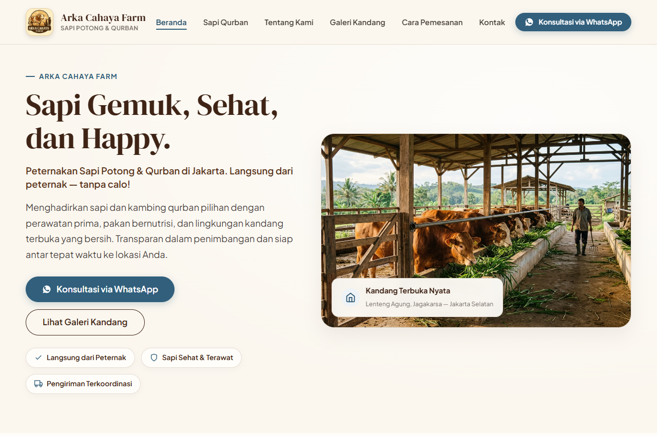 Thumbnail Preview Desain 2 Arka Cahaya Farm