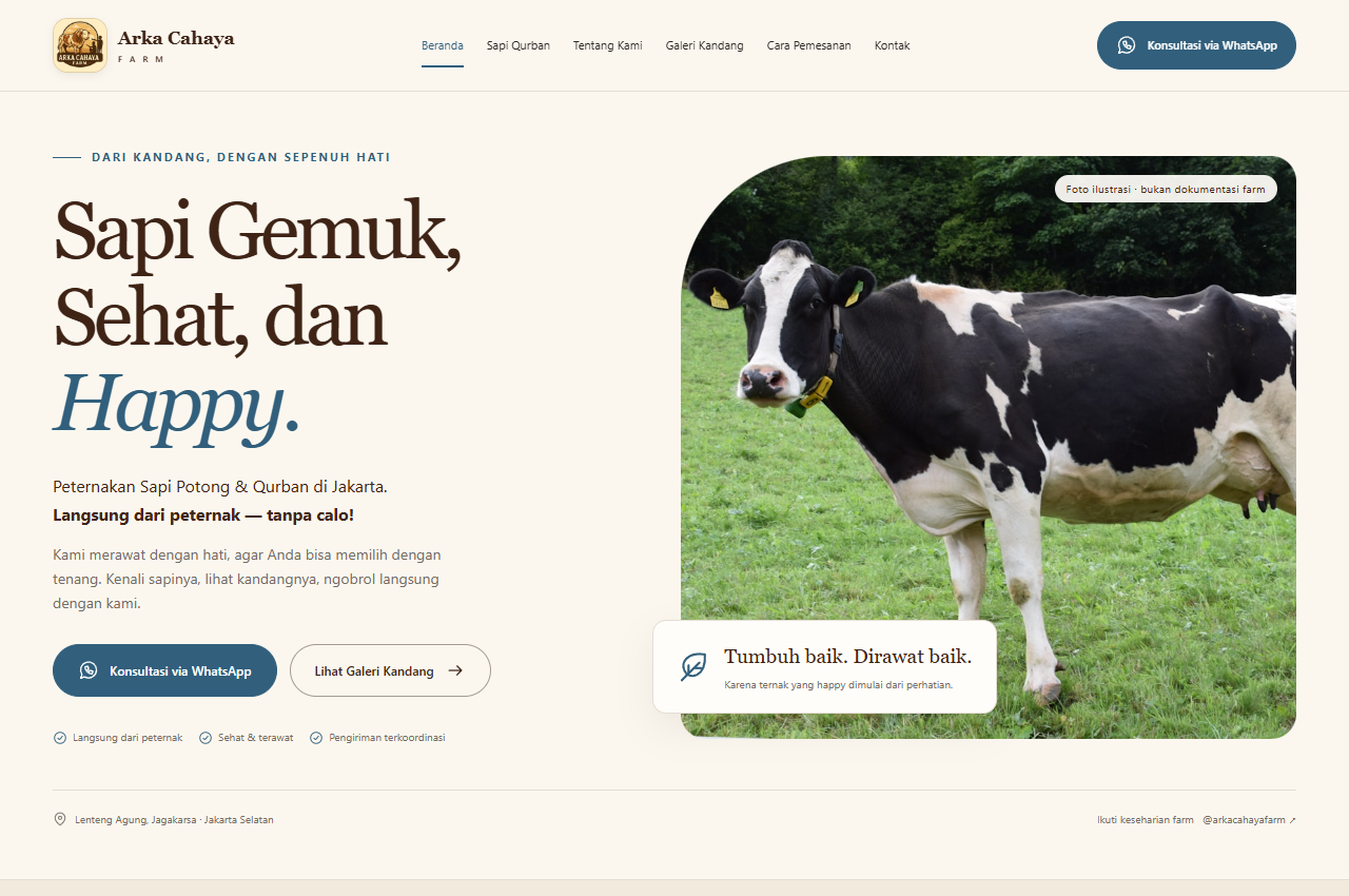 Thumbnail Preview Desain 3 Arka Cahaya Farm